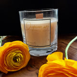 Designer fragranced 100% soya wax candle - 50cl