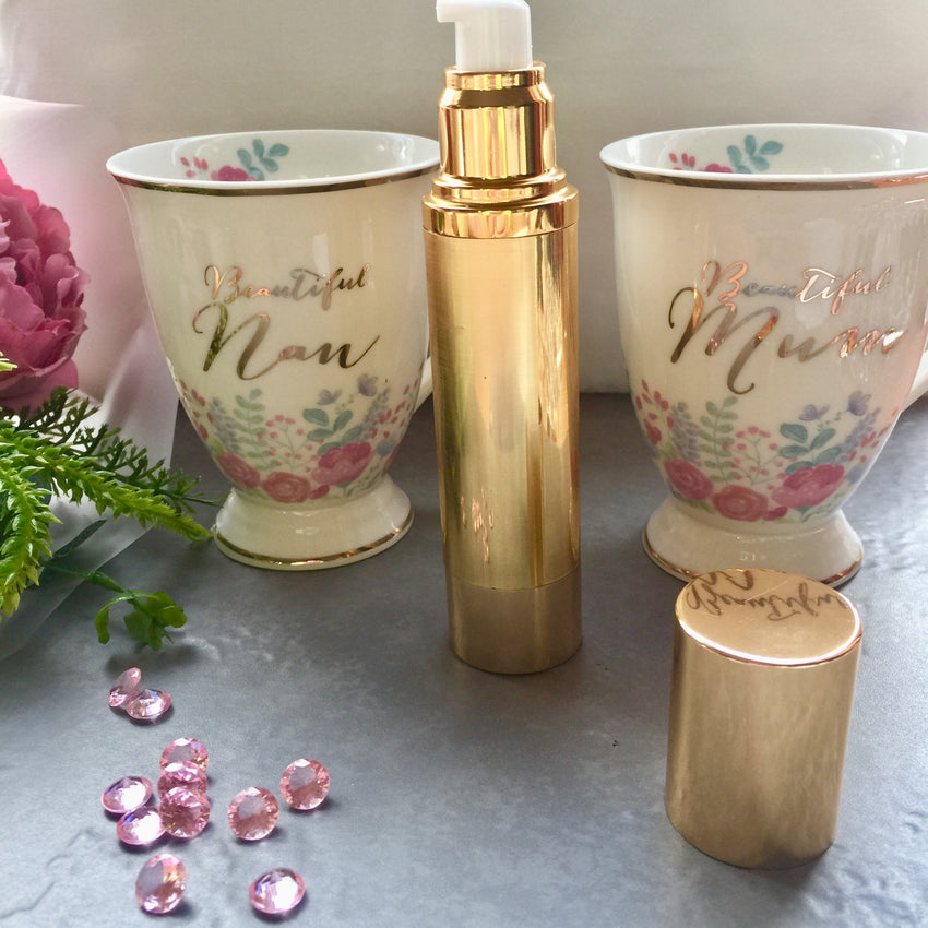 Luxury designer fragranced Gold Bath and Body oil
