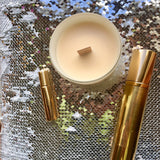 Luxury designer fragranced Gold Bath and Body oil